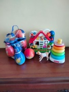 Muzyczna farma Chicco, kręgle i inne zabawki