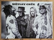 MOTLEY CRUE - Wielki plakat XXL z 2009 r. - Format 75 x 55 cm - NOWY!