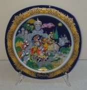 Rosenthal Björn Wiinblad świąteczny talerz 1985