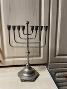 Srebro Polska Świecznik Chanukowy po 1931 Kraków ?