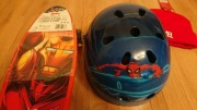 Deskorolka,+Kask MARVEL +czapka Marvel. Nowe.