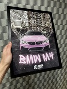 Plakat BMW M4 F80