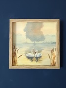 Plakat Fineart 50x50 reprodukcja obraz prezent na Święta ślub zareczyny