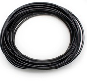 SRJQXH Wąż pneumatyczny, 10 metrów poliuretanowy PU czarny 4mm