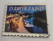 WIELKI Magnes na lodówkę drewniany MDF DŹWIRZYNO (17) 