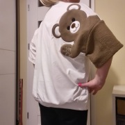 Zabawny Tshirt z misiem