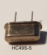 Kwarc 6,000MHz HC49S-5