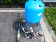 Zestaw głębinowy 3.5" SC 5/17 230V hydrofor 100l pionowy