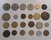 287. Zestaw 24 monet 