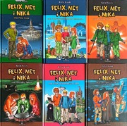 Seria 6 książek dla młodzieży ,,Felix, Net i Nika"