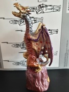 Harry Potter szachy deagostini figurka czerwony król smocze szachy 