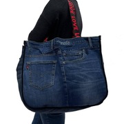 Duża torba Upcykling JEANS Esprit 114