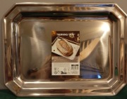 Patera metalowa do serwowania