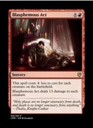 [MTG] Blasphemous Act magic the gathering karta
