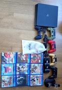 Konsola ps4 500GB + pady i gry