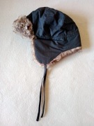 Nowa czapka uszatka H&M rozmiar 86 od 6 do12 miesięcy 47 cm