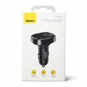 BASEUS S-09A Transmiter Bluetooth + Ładowarka | FM | 2x USB | OKAZJA