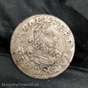 1 krajcar 1624, Brunn, Ferdynand II, Austria 