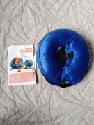 Dmuchany kołnierz ochronny pooperacyjny dla psa Bencmate rozmiar M niebiesk