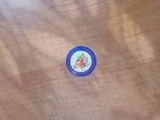 Magnes na lodówkę żeton krążek Disney Kubuś Puchatek Prosiaczek