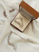 MURRANO! Piękny zestaw biżuterii damskiej wieczorowej / MEGA !