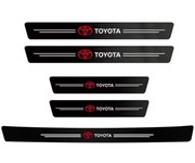 Naklejki karbon na progi samochodowe kolor Toyota