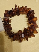 Bransoletka bursztyn naturalny