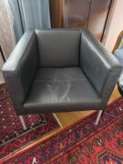 Fotel skórzany IKEA Klappsta