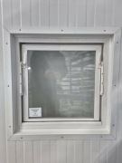 Okno PCV do garażu piwnicy gospodarcze - na wymiar