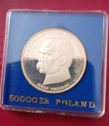 50000 zł 70 Rocznica Odzyskania Niepodległości rok 1988