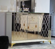 Komoda glamour lustrzana