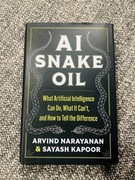 AI Snake Oil: What Artificial Intelligence Can Do