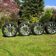 Felgi 18" Audi A4 B9 8W0601025FJ S-Line 5x112 ET40 Ronal OEM + Michelin