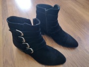 Botki Vagabond ze skóry zamszowej roz. 38