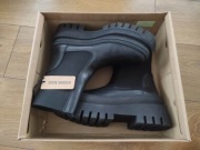 Buty damskie Nowe skóra zimowe sztyblety Steve Madden Cassandra 40 25 cm