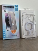 Case etui iPhone 17 + szkiełko ochronne