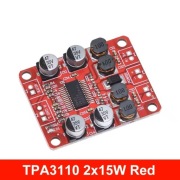 Moduł wzmacniacz mocy stereo 2 x 15W (RMS) Class D 8-26VDC DIY mały