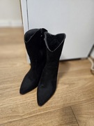Botki czarne 37 damskie