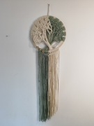 Makramowe drzewko życia 