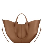 POLÈNE CYME BAG Jasnobrązowa 