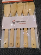 Komplet łyżek bambusowych 5szt 