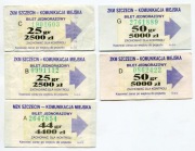 Bilety MZK, ZKM Szczecin - warianty, reklama