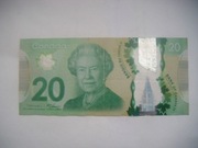 Banknot KANADA 20 $ Dolarów 2012 r. seria FSD