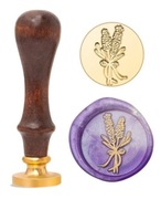 Stempel Pieczęć Do Wosku Lawenda Koperty Zaproszenia Na Ślub