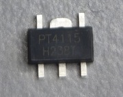 PT4115 driver sterownik LED 1,2A SOT89-5 SMD X10 sztuk