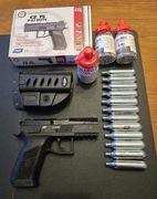 Wiatrówka CZ 75 P-07 DUTY  4.5mm kabura Fobus