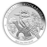 2019 Australian Kookaburra 10oz srebro 10$
