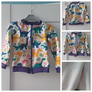 Nowy sweterek bomberka dla dziewczynki rozmiar 98