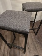 Hoker do kuchni krzesło barowe 2 szt.