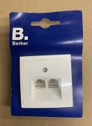 Berker Gniazdo przyłączeniowe UAE 8/8 Śnieżnobiały